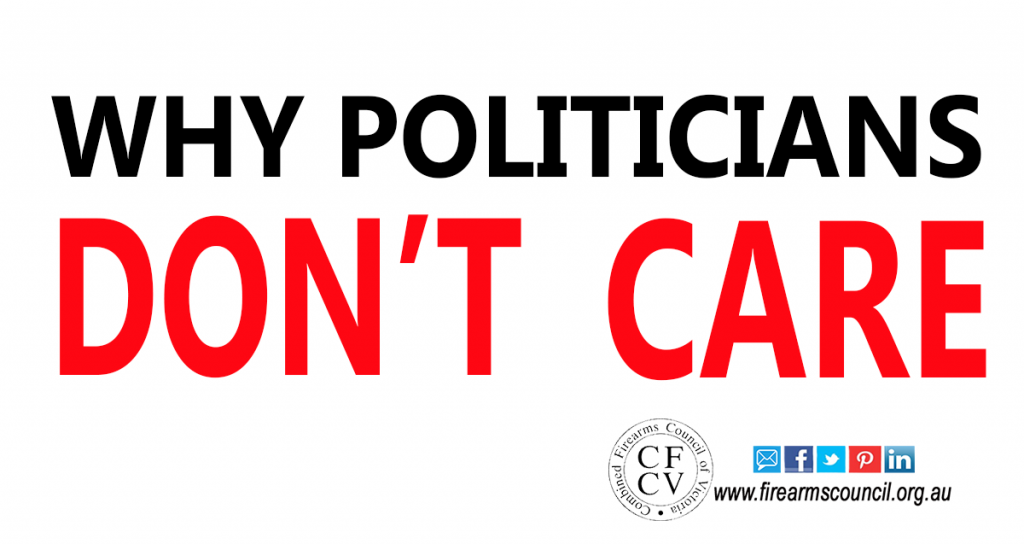 Why pollies don't care