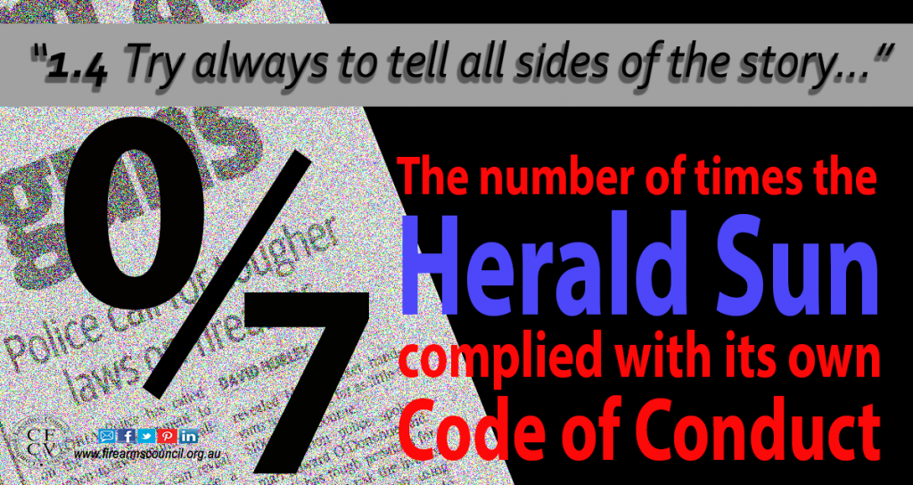 Herald Sun - Code of Conduct